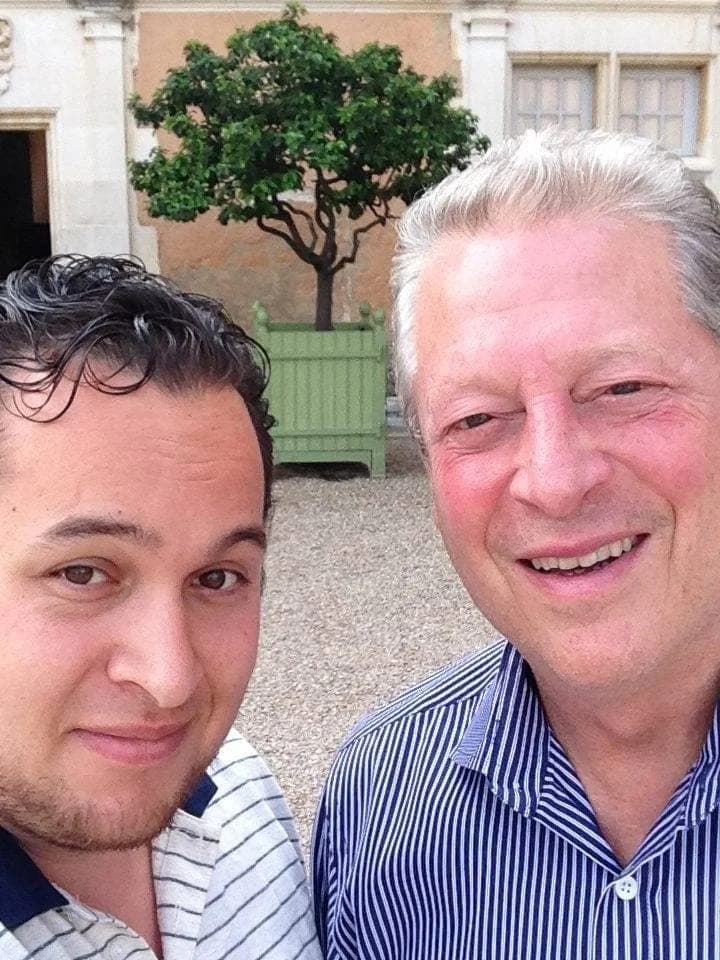 Paul samen met Al Gore